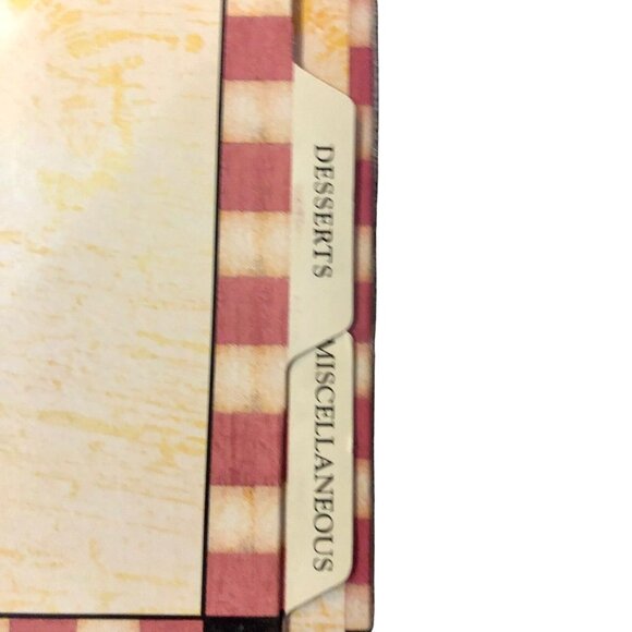 New Seasons Deluxe Recipe Binder 2003 Fruit Hardcover New Not Sealed 50 Pages - Picture 4 of 12